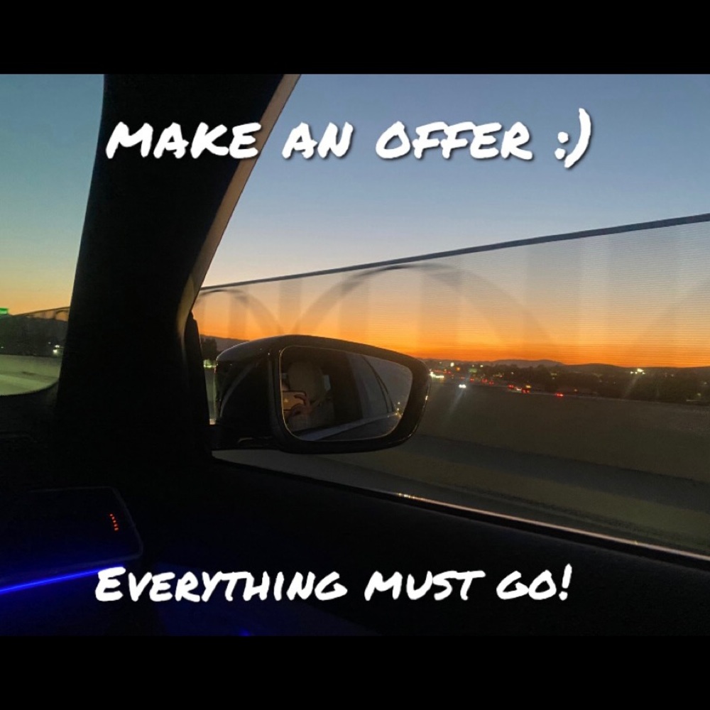 All must go!!